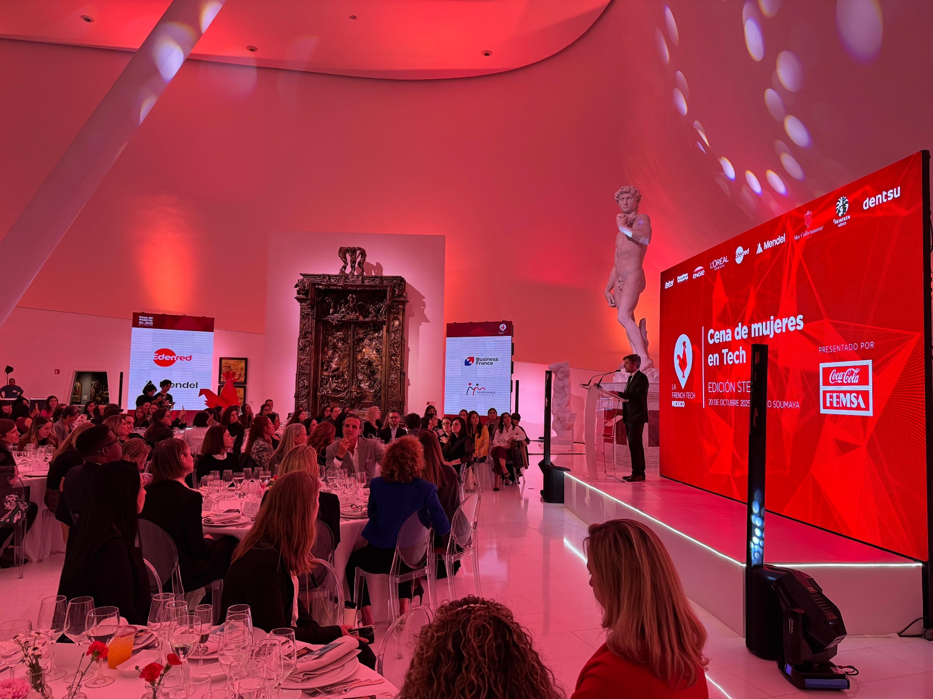 Cena de Mujeres en Tech · Museo Soumaya